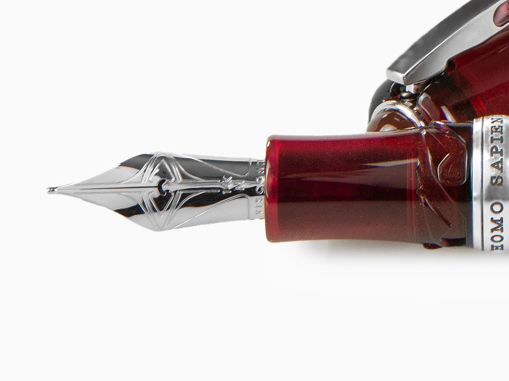 Stylo Plume Visconti Homo Sapiens Demo Stones Ruby, KP15-17-FP