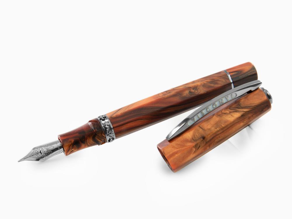 Stylo Plume Visconti Medici, Acrosilk, Ruthénium, KP17-40-01-FP