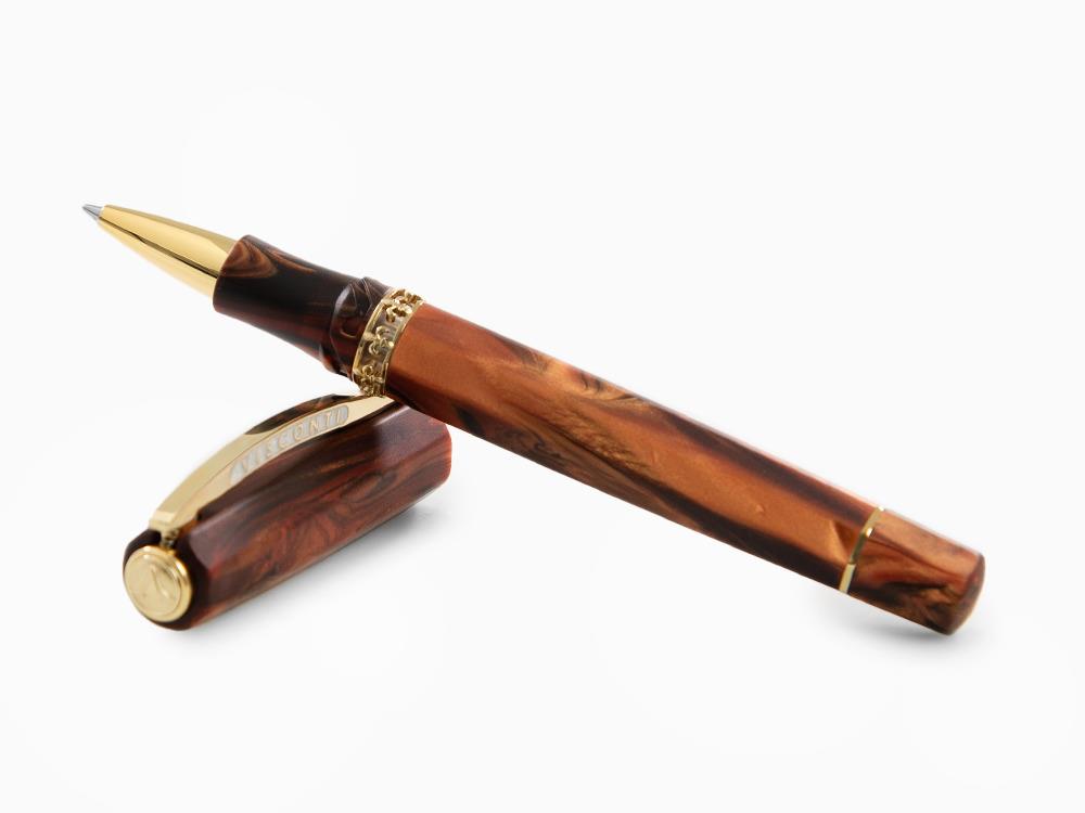 Roller Visconti Medici, Résine, Plaqué or, KP17-40-02-RB