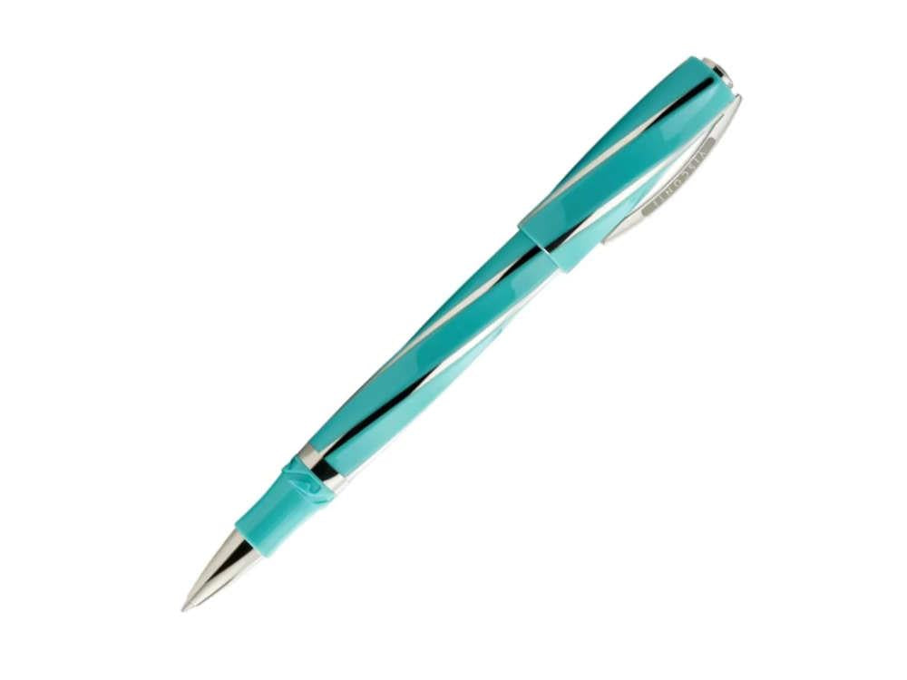 Roller Visconti Divina Elegance Wave, Résine Acrilique, Palladium, KP18-13-RB