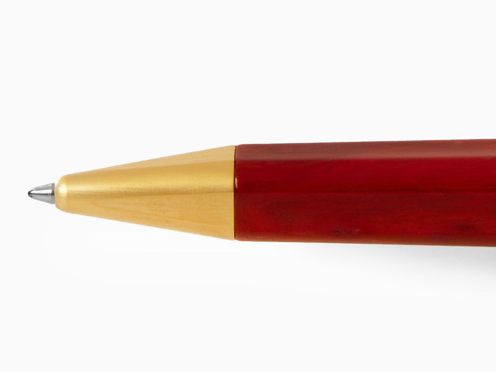 Stylo bille Visconti Opera Gold, Résine Acrilique, Rouge, KP42-01-BP