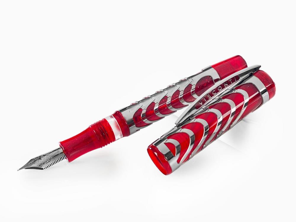 Stylo Plume Visconti Skeleton, Résine, Edition Limitée, KP43-01-FP