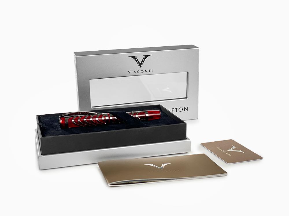 Stylo Plume Visconti Skeleton, Résine, Edition Limitée, KP43-01-FP