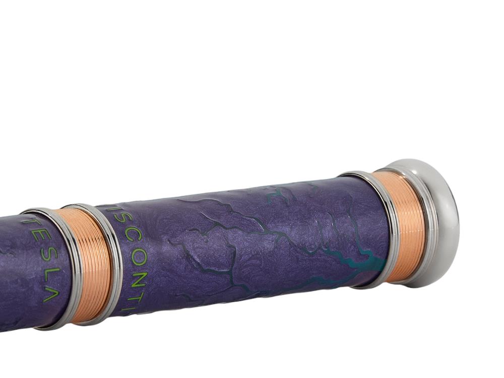 Plume Visconti Tesla, Résine, Or 18k, Edition Limitée, KP63-01-FP