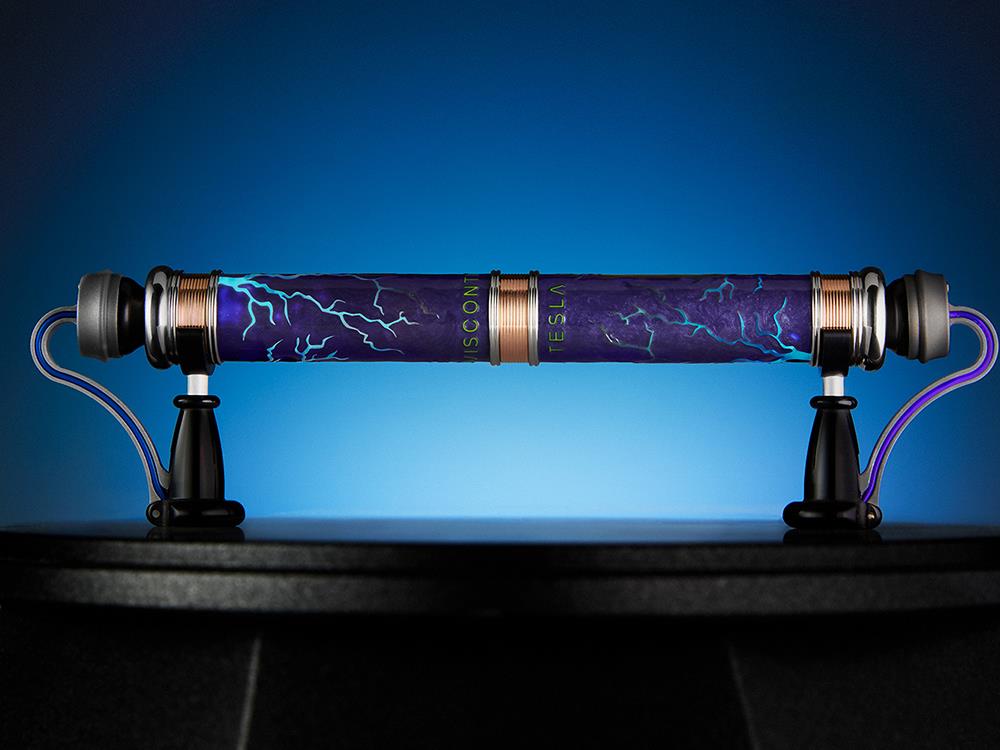 Plume Visconti Tesla, Résine, Or 18k, Edition Limitée, KP63-01-FP