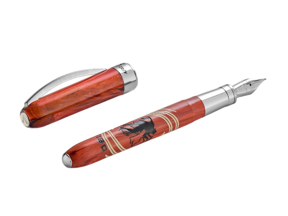 Stylo Plume Hitchcock Vertigo Hitchcock, Palladium, KP64-02-FP