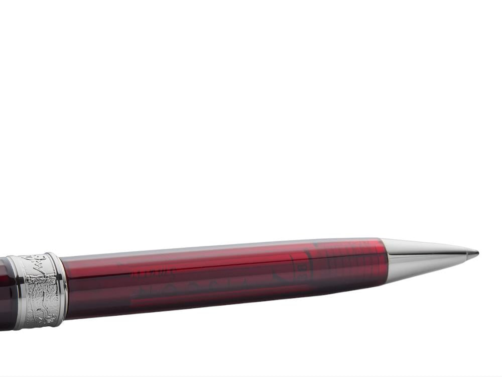 Stylo bille Visconti Michelangelo, Résine, Rouge, KP67-02-BP
