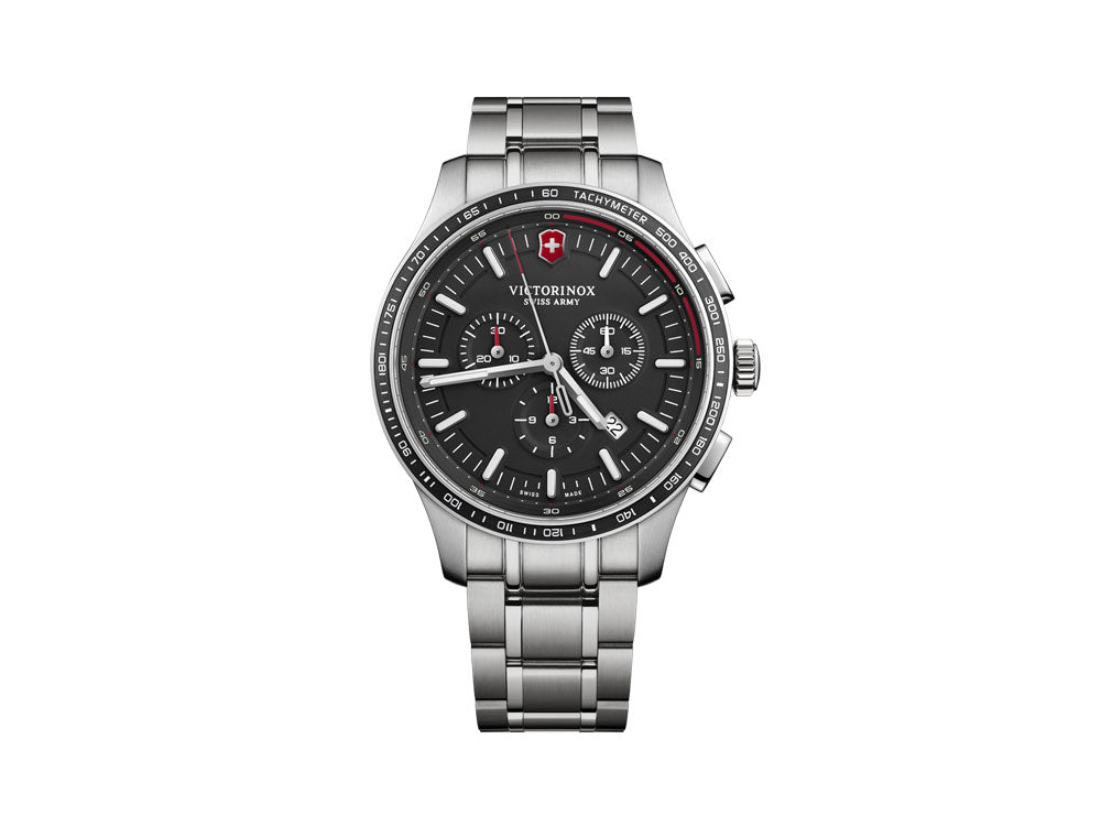 Montre à Quartz Victorinox Alliance Sport Chronograph, Noir, 44 mm, V241816
