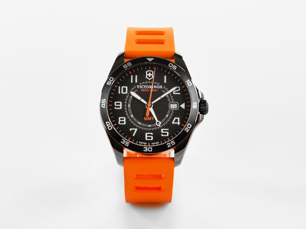 Montre à Quartz Victorinox Fieldforce Sport GMT, Noir, 42 mm, V241897