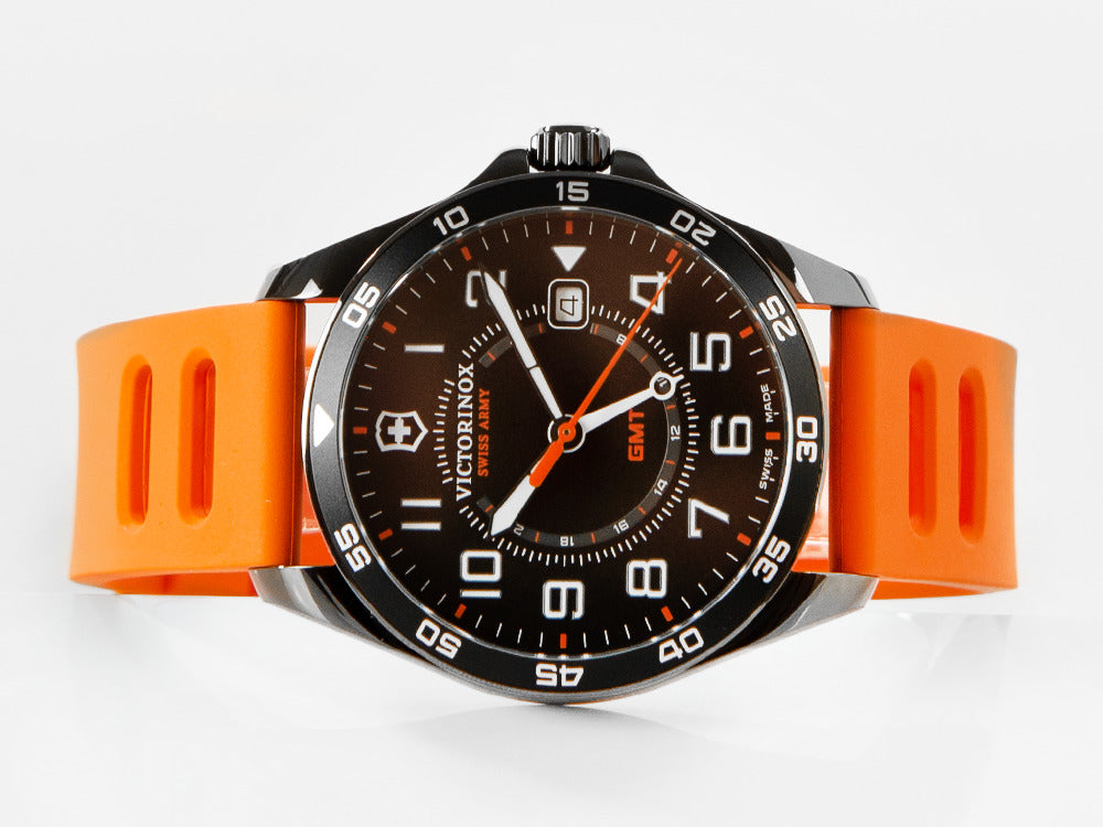 Montre à Quartz Victorinox Fieldforce Sport GMT, Noir, 42 mm, V241897