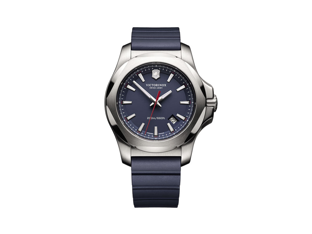 Montre à Quartz Victorinox I.N.O.X., Bleu, 43 mm, Superluminova, V241688.1