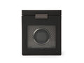 Remontoir WOLF Axis, 1 Montre, Noir, Cuir Vegan, 469203