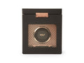 Remontoir WOLF Axis, 1 Montre, Noir, Cuir Vegan, 469216