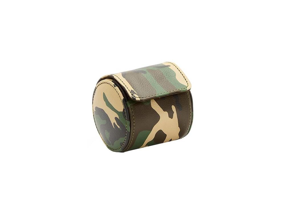 Étui WOLF Elements Earth, 1 Montre, Vert, Cuir Vegan, 665330