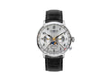 Montre à Quartz Zeppelin LZ 129 Hindenburg Moonphase, Argent, 40 mm, 7036-1