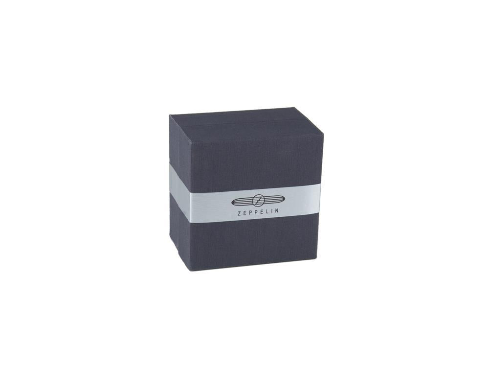 Montre à Quartz Zeppelin LZ 129 Hindenburg Moonphase, Bleu, 40 mm, 7036M-3