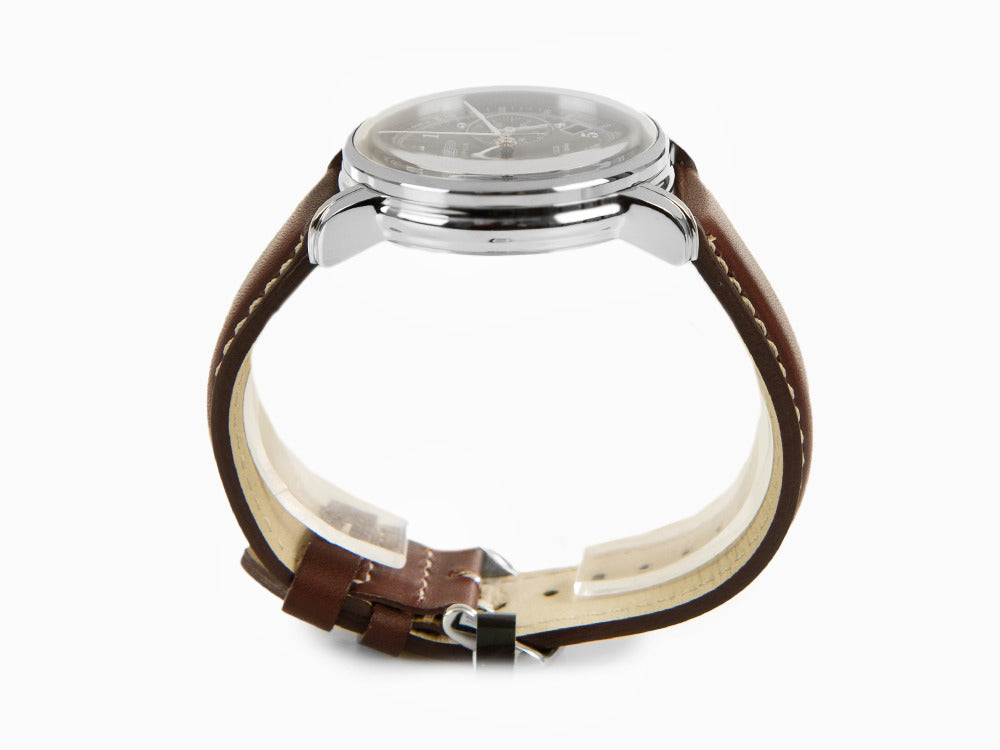 Montre à Quartz Zeppelin LZ126 Los Angeles, Rouge, 42 mm, 7614-6