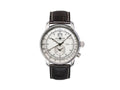 Montre à Quartz Zeppelin 100 Years Zeppelin Ed. 1, Argent, 42 mm, GMT, 7640-1