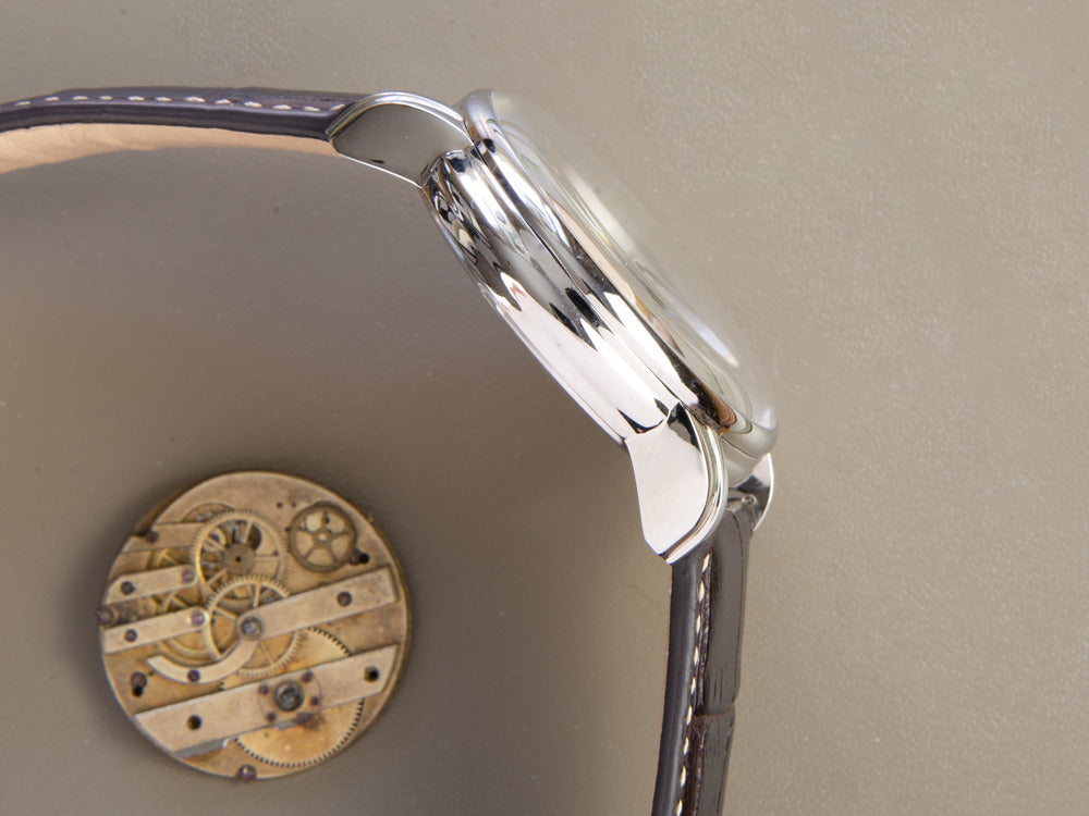 Montre à Quartz Zeppelin 100 Years Zeppelin Ed. 1, Argent, 42 mm, GMT, 7640-1