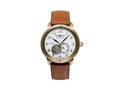 Montre Automatique Zeppelin LZ 127 Graf Zeppelin, PVD Or, Blanc, 40 mm, 7664-1