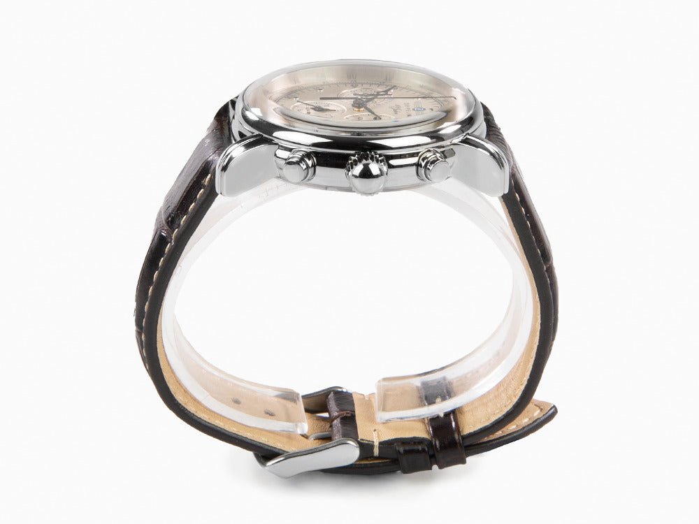 Montre à Quartz Zeppelin 100 Years Zeppelin Ed. 1, 42 mm, Jour, 7680-1