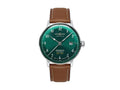 Montre Automatique Zeppelin LZ 129 Hindenburg, Vert, 40 mm, Jour, 8056-4