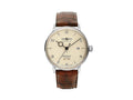 Montre Automatique Zeppelin LZ 129 Hindenburg, Beige, 40 mm, Jour, Cuir, 8062-5