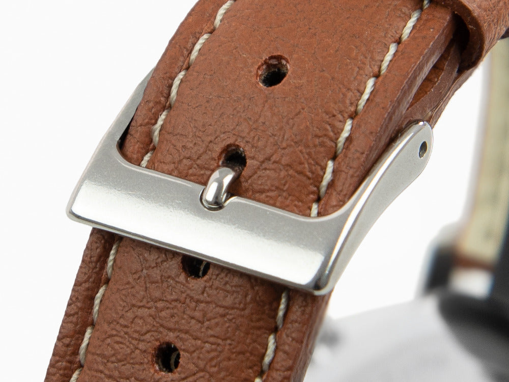 Montre à Quartz Zeppelin LZ 129 Hindenburg, Beige, 41 mm, Jour, Cuir, 8086-5n