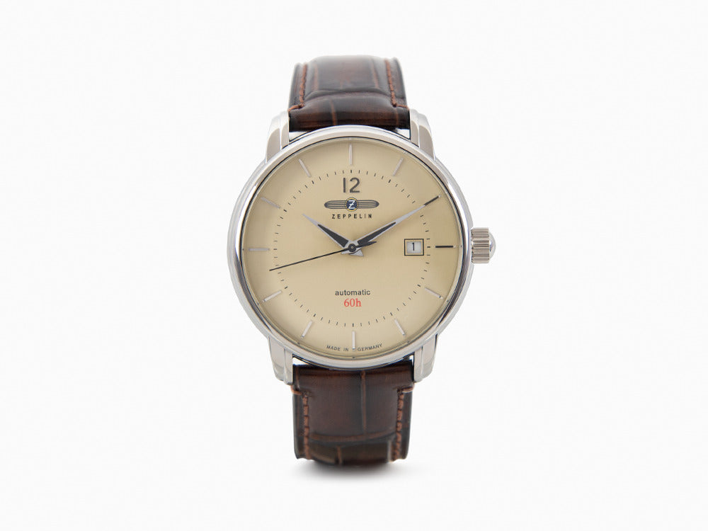 Montre Automatique Zeppelin LZ 120 Bodensee, Beige, 40cm, 8160-5