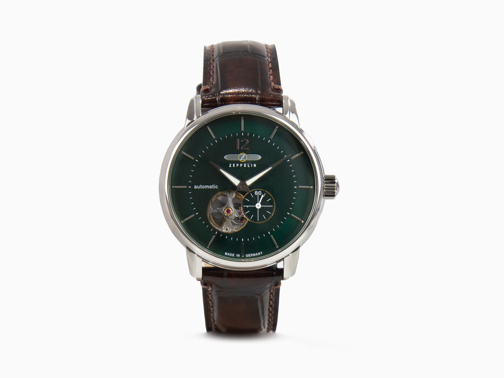 Montre Automatique Zeppelin LZ 120 Bodensee, Vert, 40cm Montre Automatique Zeppelin LZ 120 Bodensee, Vert, 40cm