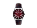Montre à Quartz Zeppelin Flatline Lady, Bordeaux, 36 mm, 8345-5
