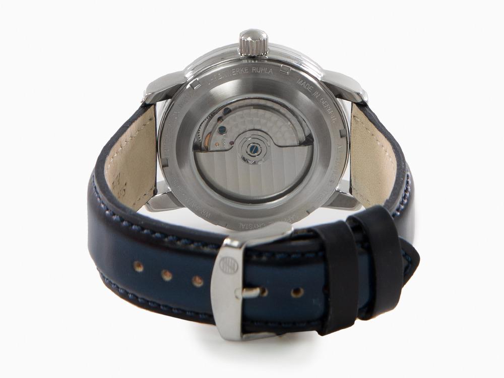 Montre Automatique Zeppelin Atlantic, Bleu, 43 mm, Jour, LE, 8416-3
