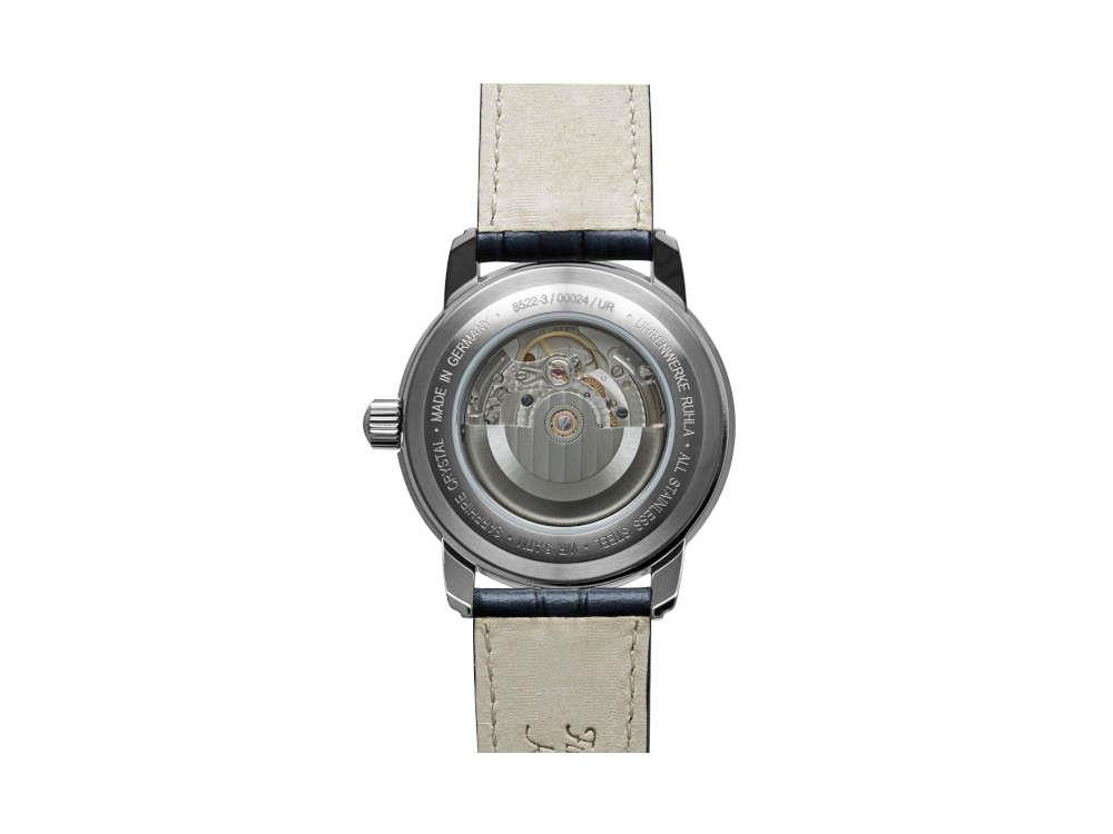 Montre Automatique Zeppelin Friedrichshafen Regulator, Bleu, 42 mm, Jour, 8522-3