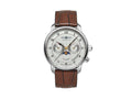 Montre à Quartz Zeppelin Friedrichshafen Moon Phase, Blanc, 40 mm, 8536-1