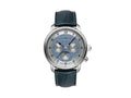 Montre à Quartz Zeppelin Friedrichshafen Moon Phase, Bleu, 40 mm, 8536-3