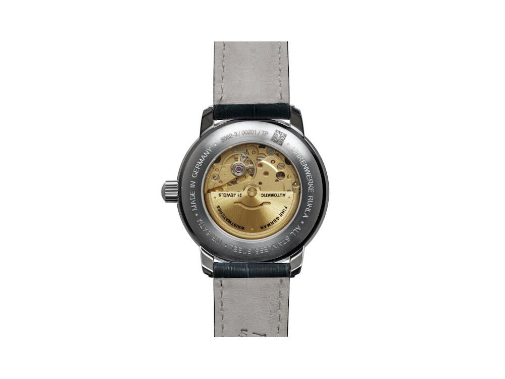 Montre Automatique Zeppelin Friedrichshafen, Bleu, 40 mm, 8562-3