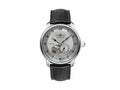 Montre Automatique Zeppelin Friedrichshafen Open Heart, Argent, 40 mm, 8566-4