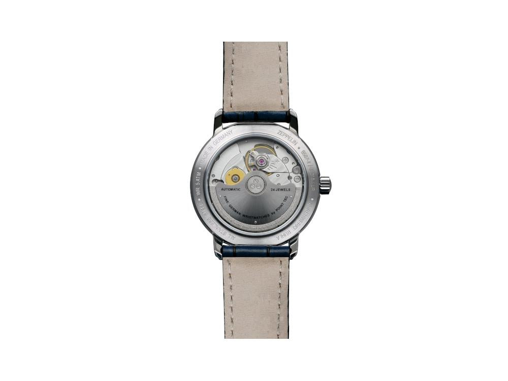 Montre Automatique Zeppelin Friedrichshafen Ladies, Argent, 36 mm, 8567-1