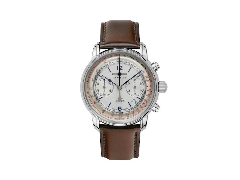 Montre Automatique Zeppelin LZ126 Los Angeles, 42 mm, Chronographe, 8614-5
