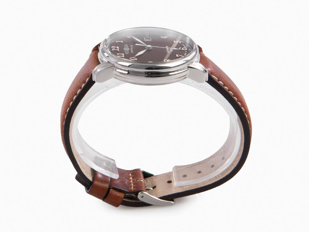 Montre Automatique Zeppelin LZ 127 Graf Zeppelin, Marron, 40 mm, Jour, 8656-3