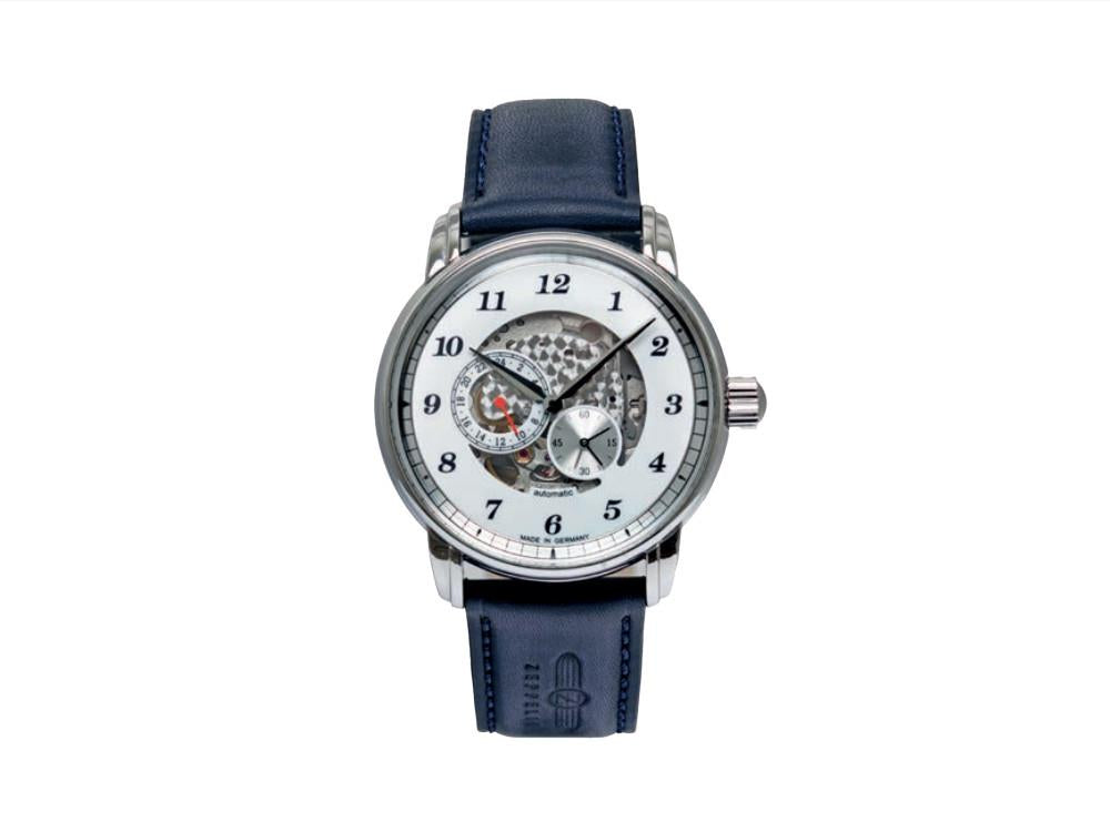 Montre Automatique Zeppelin Captain Line, Blanc, 42 mm, 8658-3