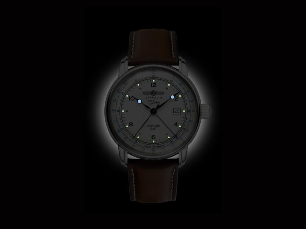 Montre Automatique Zeppelin 100 Years Zeppelin Ed. 1, 42 mm, Jour, 8666-1