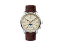 Montre à Quartz Zeppelin Méditerranée, Beige, 40 mm, Jour et Date, 9636-5