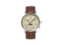 Montre à Quartz Zeppelin Méditerranée, Beige, 36 mm, Jour et Date, 9637-5