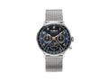 Montre à Quartz Zeppelin LZ 129 Hindenburg Moonphase Lady, Bleu, 36 mm,7037M-3