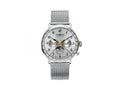 Montre à Quartz Zeppelin LZ 129 Hindenburg Moonphase, 40 mm, Argent, 7036M-1