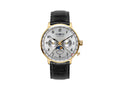 Montre à Quartz Zeppelin LZ 129 Hindenburg Moonphase, PVD Or, 40 mm, 7038-1