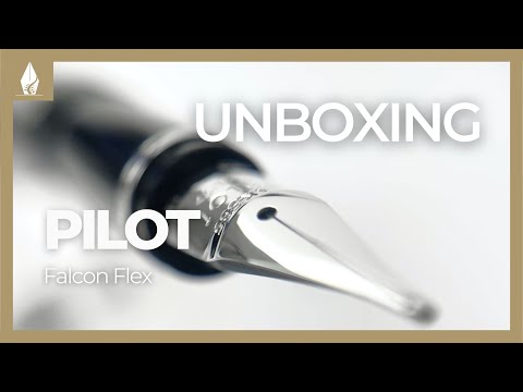 Stylo Plume Pilot Falcon, Noir, Plume Flexible, Falcon-Black