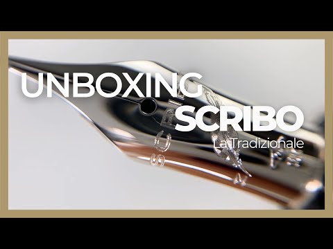 Stylo Plume Scribo La Tradizionale, 18K, Edition Limitée, LATFP03RH1803