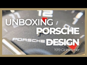 Montre Automatique Porsche Design 1919 Globetimer, Titane, Noir & Caoutchouc